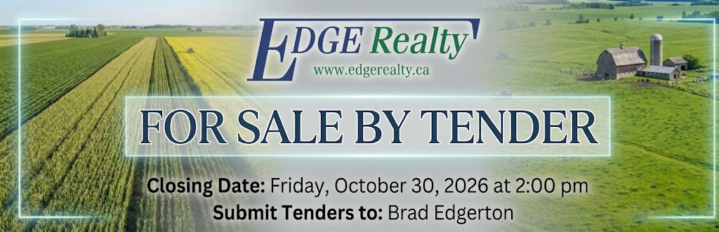 Tender Ad_RM of Kindersley_Smith Farmland for Sale by Tender- L202671